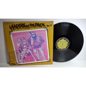 Leaders Of The Pack Vol 4 Vinyl LP Record Album Rock & Roll Dion Chiffons NM CRC
